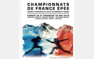 25-26 MAI 2019 - FONTAINES - Championnat de France Senior