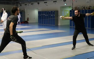 Reprise de l'escrime artistique  en intérieur pour les majeurs
