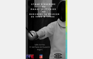 Stage escrime