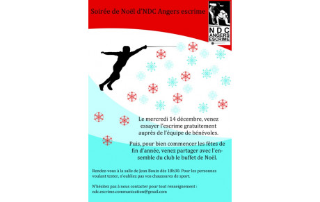 Invitations à la soirée de Noel