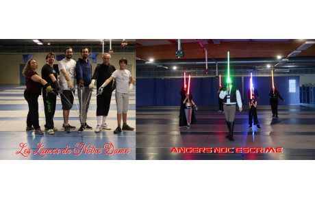 Escrime Artistique et de Spectacle: Le père Noël est en avance!