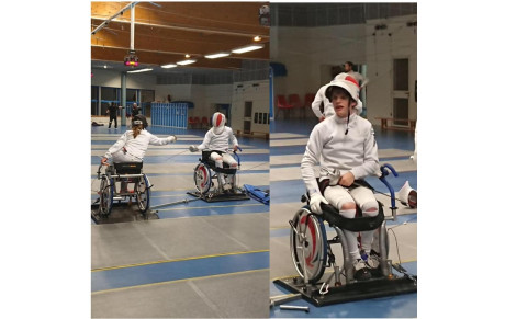 Handi-escrime, nouvelles du front