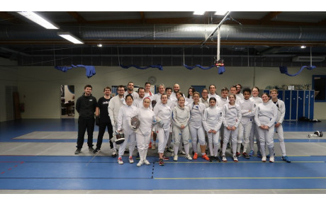 rencontre entre le Angers NDC Escrime et le Angers CSAD Escrime